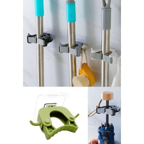 Broom and Mop Holder, Wall Hanger, Mop Holder Hanger, Hanger, Bathroom
