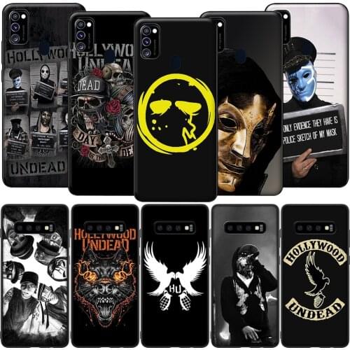 GX92 Hollywood Undead Silicone Soft Case for Samsung S6 S7 Edge S8 S9 S10 S10E S20 Fe S21 S21s S30 Ultra Plus Lite