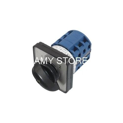 AC 660V 20A 12 Terminals 2 Positions Rotary Selector Cam Changeover Switch