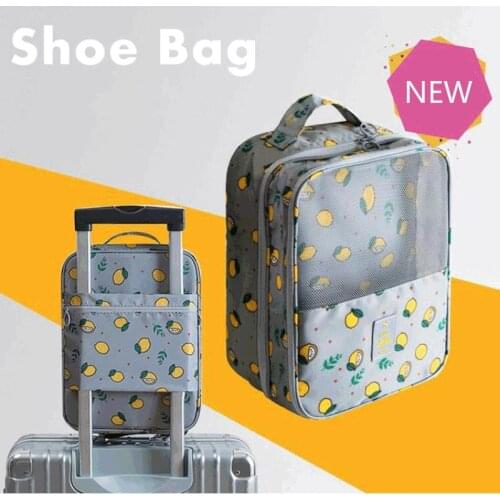 Travel foldable Storage Bag Clothes and Shoes Bag Waterproof PVC Suitcase Clothing Portable Finishing Duffel Bag shoes organizer