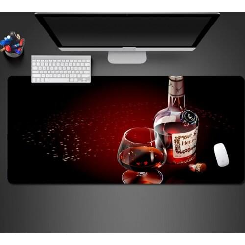 Super Hot Wine Senior Mouse Pad High Quality Mouse Mat Game Team Love Pads PC Game Computer Keyboard Game Mats Boyfriend Gifts