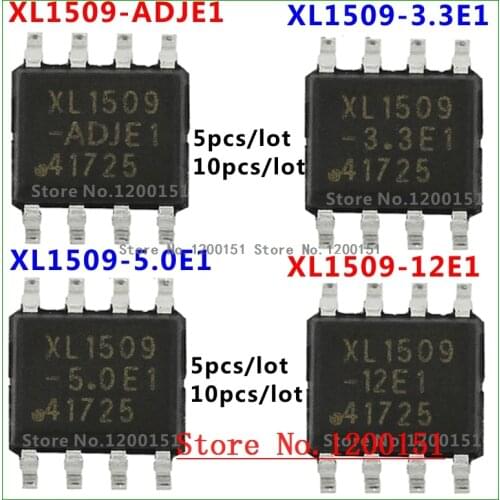 XL1509 XL1509-ADJ 3.3 5 120 XL1509-ADJE1 XL1509-3.3E1 XL1509-5.0E1 XL1509-12E1 SOP-8
