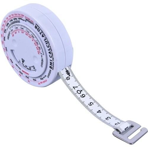 1PC Tape Measures Portable Waist Circumference Measurement Tape Ruler Centimeter