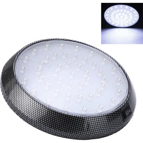 1pcs 12V 46LED White Round Interior Indoor Roof Light Ceiling Dome Light Lamp Home Reading Lights New