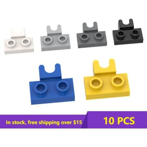 10PCS Parts Bricks 14704 Plate Special 1x2 5.9mm Centre Side Cup Building Blocks Parts DIY Educationalx Kids Toys