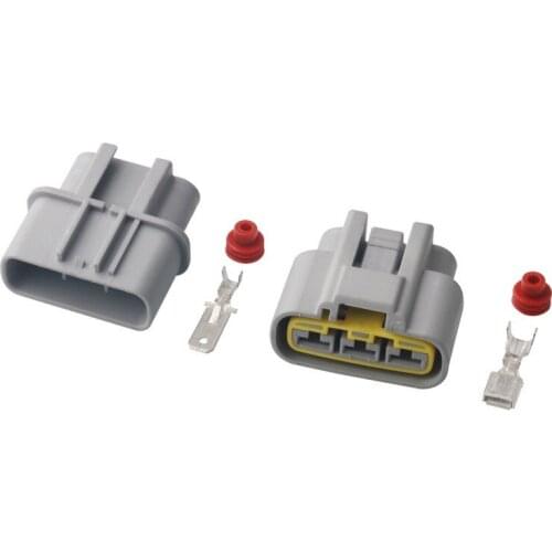 100sets 3 Pin way Sealed Car Automotive Waterproof Electronic Fan Plug Connector with Terminal Pins DJ7031YA-6.3-11/21