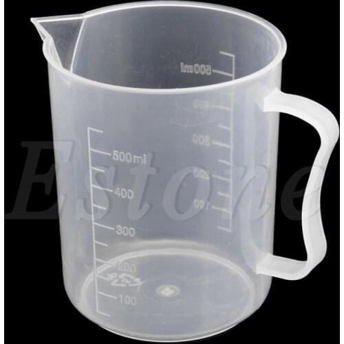 150/250/500/1000/2000ML Plastic Measuring Cup Jug Pour Spout Surface Kitchen 1Pc C5AE