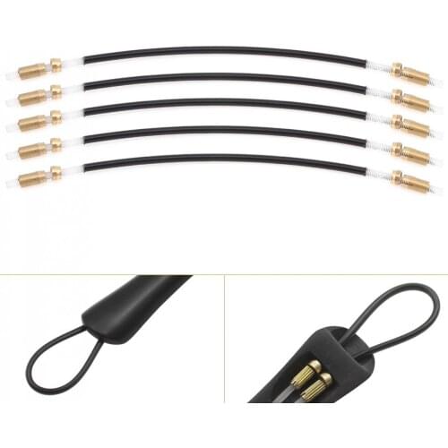 5pcs 3/4-4/4 Non-slip Bendable Nylon Violin Tail Rope Stringed Instruments Violin Accessories