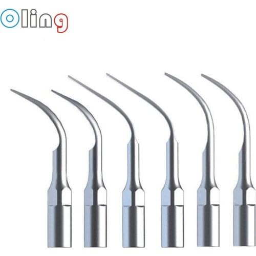 5PCS Dental Ultrasonic Scaler Tip Fit EMS Woodpecker Dental Scaler Tips G1 G2 G3 G4 G5 G6 P1 P3 Dental Ultrasound