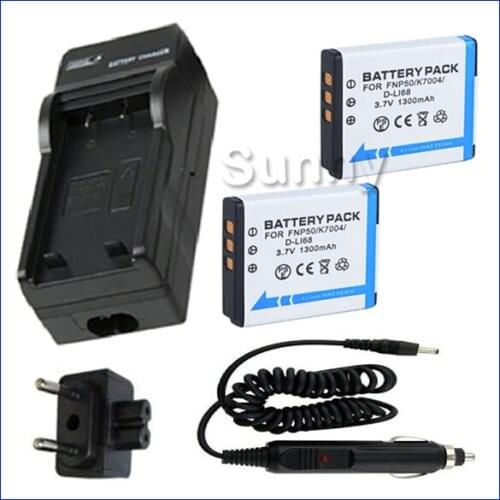 Battery+Charger For Fujifilm FinePix F600EXR,F660EXR,F750EXR,770EXR,F800EXR, REAL 3D W3,X10,XF1,XP100,XP150,XP170 Digital Camera