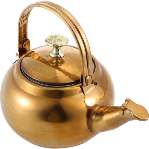 Stainless Steel Whistling Tea Kettle Practical Water Kettle Home Teakettle
