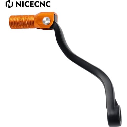 NICECNC Motor Folding Tip Forged Gear Pedal Shift Lever Arm For KTM 125 150 200 250 350 450 SX EXC XC MXC XCW SXF XCF EXCF XCFW