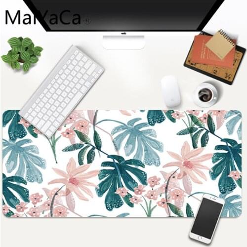 Floral Backgrounds pattern New Printed Beautiful Anime Mouse Mat Size for 30x80cm 300x800x2mm
