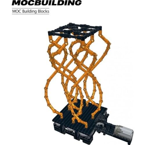 Childrens High Tech DIY Building Block Assembly Puzzle Toy Slithy Toys Kinetic Energy Sculpture Creative Boy Girl Birthday Gift