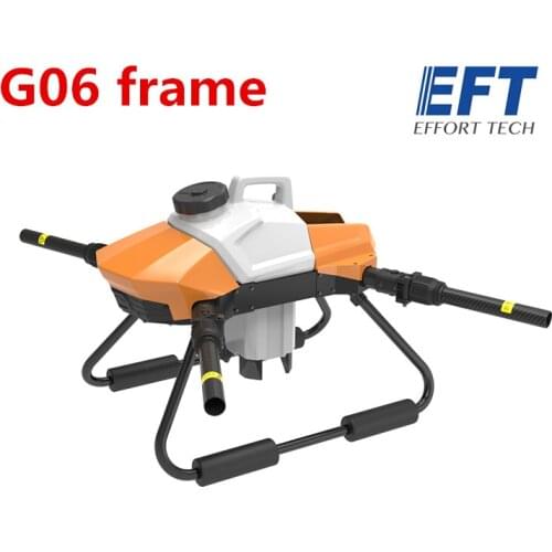 EFT G06 6L four-axis agricultural spray drone 6L 6KG foldable waterproof flying platform frame
