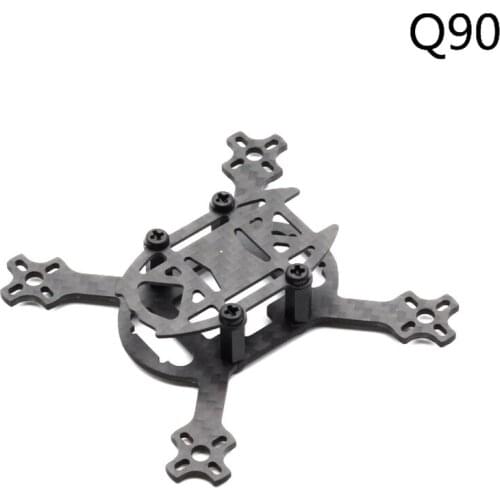 Q90 90mm Micro Brushless Quadcopter Drone Carbon Fiber For 1104 1103 Motor FPV Blade Inductrix Tiny Whoop