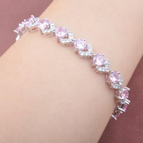 Розовые браслеты FAHOYO China At AliExpress