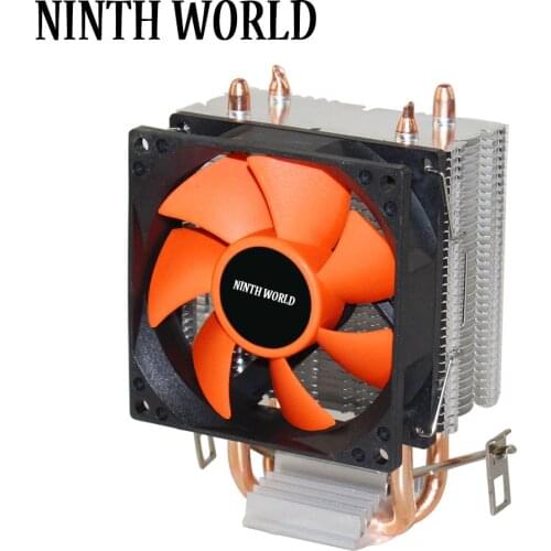 2 Heatpipes CPU Cooler TDP 18dab Super Silent CPU Fan Aluminum Heatsink For LGA 775/1150/1151/1155/1156 754/940 FM1/2, AM2+/3