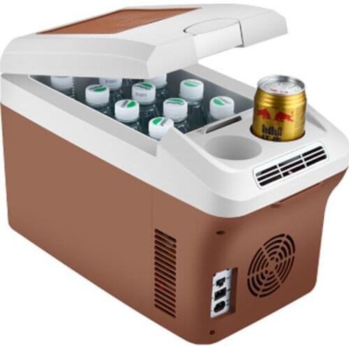 Mini fridge portable small fridge car fridge small refrigerator household portable refrigerator car 12L15L