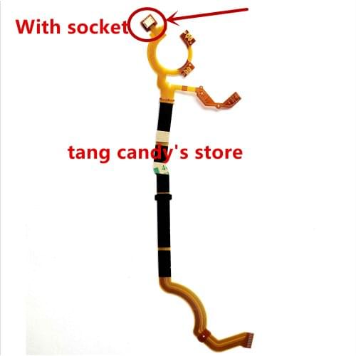 NEW Lens Shutter Aperture Flex Cable For Fuji FOR Fujifilm XF-1 XF1 Digital Camera Repair Part With socket