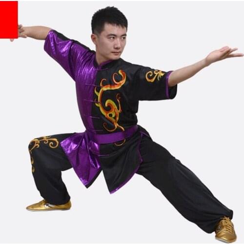 Wushu Clothing Uniform Wushu Costume Kung Fu Uniform Clothes Martial Arts Uniform Dragon Chinese Warrior Costume Exercise 11043