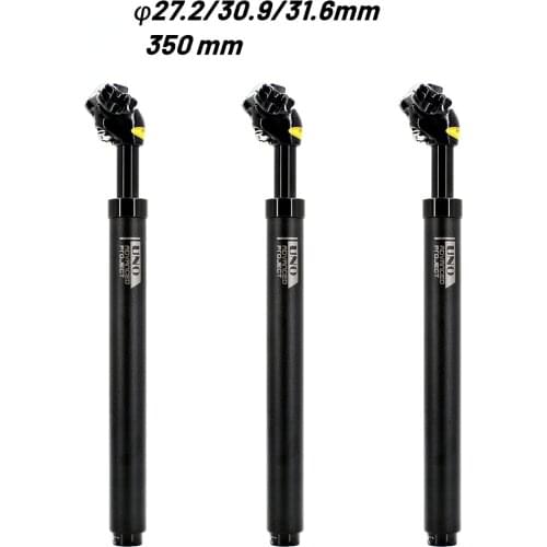 Dropper Post Suspension MTB Seat Post Shock Absorber Bicycle Seatpost 27.2/30.9/31.8mm Bicycle Seat Tube 350mm Tube Seat