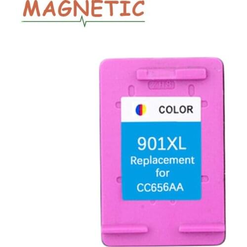 Magnetic Compatible Ink Cartridges For HP901 For HP OfficeJet 4500 J4525 J4535 J4540 J4550 J4580 J4585 J4624 J4680 Printer 901