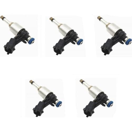 5pcs 353102B130 Fuel Injector Nozzle Fit For Hyundai Accent Veloster Kia Rio 1.6L L4 2012-2017