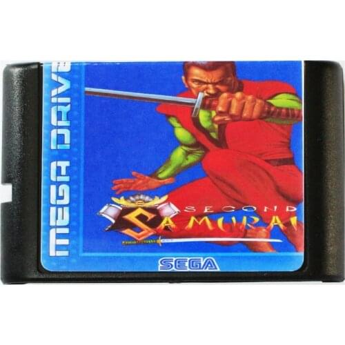 Samurai The Second 16 bit MD Game Card For Sega Mega Drive For SEGA Genesis