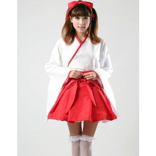 Shanghai Story Japanese Anime Cosplay costumes TOP + SKIRT Halloween Outfits Fancy Girls Dress Costumes