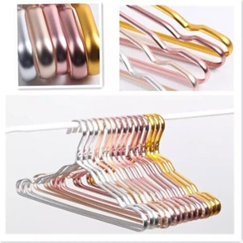 10PCS Non-Slip Clothes Hanging Organizer Adult Clothes Hanger Household Windproof Drying Rack Store Display Clothing Hangers