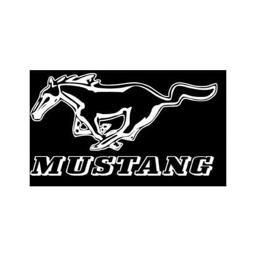 For (2Pcs) 12X18 inch MUSTANG car Vinyl cut window decal BUY 2 GET 1 FREE