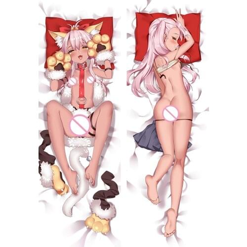 Anime Cartoon MmiHoYo Hugging Peach Skin 2 Way Pillow Case Pillow Cover Pilllowcase Gift 84011