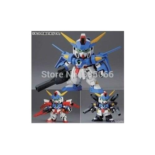 Japanese anime figures SD BB -372 AGE-3 three morphological robot action figure plastic model kits toys