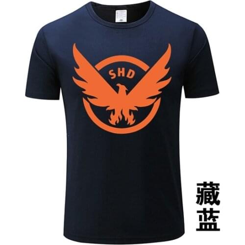 Games The Division 2 Tom Clancys SHD PS4 Xbox 360 PC Game Women Tee/TShirt/Shirt Male T-Shirt Men Tee TShirts 5-DG-24