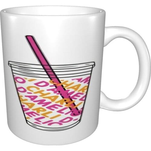 Charli Damelio Merch Store Classic 3 Mug Coffee Cup Coffee Mug Porcelain Tea Set Mug Woman