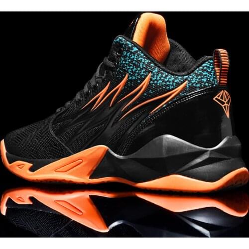 Men Basketball Shoes Unisex Fashion Shock Absorptio Basketball Sports Shoes High Quality Couple Sneakers Male Shoes Men Sneskers