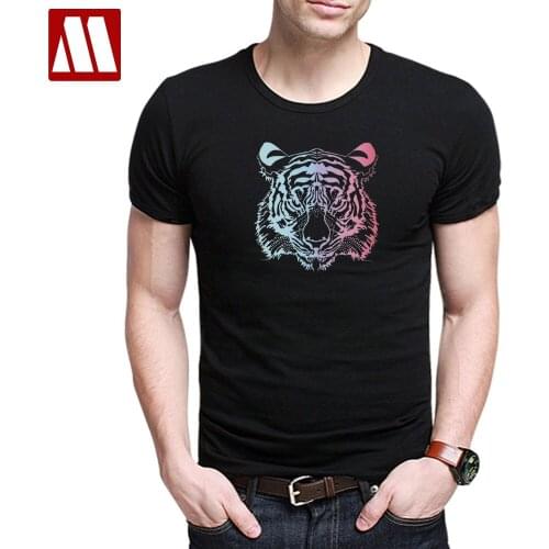 MYDBSH Men Brand Clothing Fashion 3D Tiger Printed T Shirt Male Summer Casual Short Sleeve T-shirts Mens Basic Tops Tee Shirts