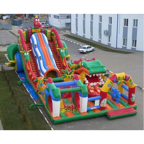 Hot sale inflatable fun city inflatable amusement park inflatable bouncer