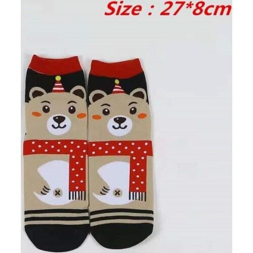 New Christmas Gifts New Year Gifts 2022 Christmas Stockings 1 Pair Santa Cotton Snowman Christmas Decoration Home