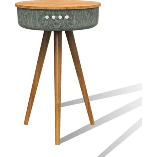 Customized New Design Smart Speaker And Wireless Charging Bluetooths Coffee Table