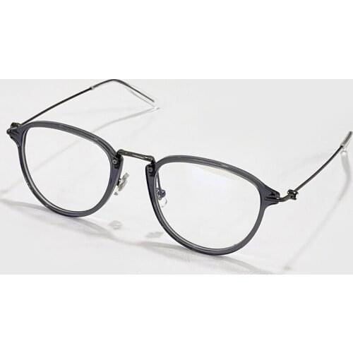 New Fashion All-Match Style Women Men Spectacle Eyeglass Brand Designer Alloy Acrylic Optical Frame Gafas De Mujer