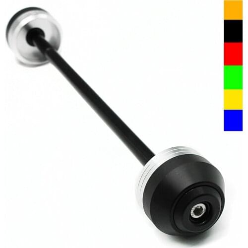 For APRILIA RSV1000 MILLE 98-10 RSV4 RSV4R 09-15 RST1000 01-04 Front Axle Wheel Slider Fork Crash Protector Pad Frame Slider