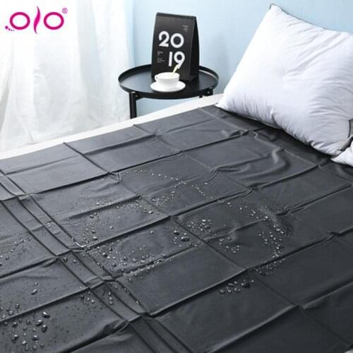 OLO Sex Red Black Waterproof Bedding Sheet Flirting Climax Bdsm Bondage Adult Game Toys for Couple Bed Passion Supplies Tool