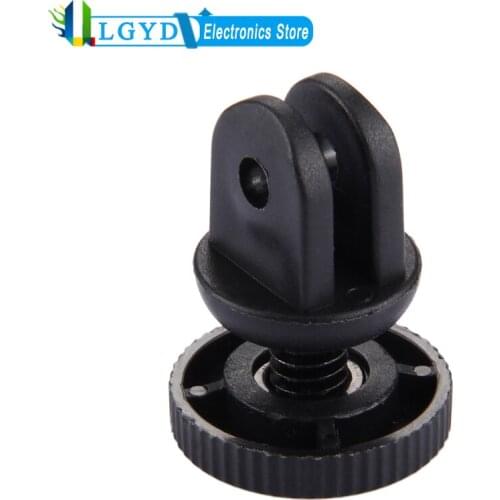 PULUZ Mini Size 1/4 inch Screw Tripod Mount Adapter for DJI Osmo Action GoPro NEW HERO /HERO7 /6 /5 /5 Session /4 Session /4 /3