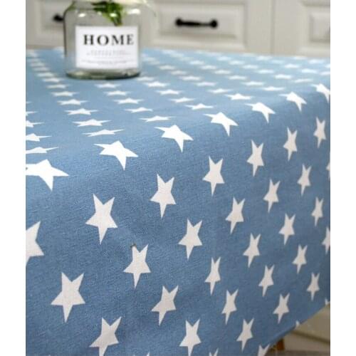 Handmade DIY cover tablecloth sofa cloth printing thickened cotton linen fabric geometric canvas fabric old coarse cloth