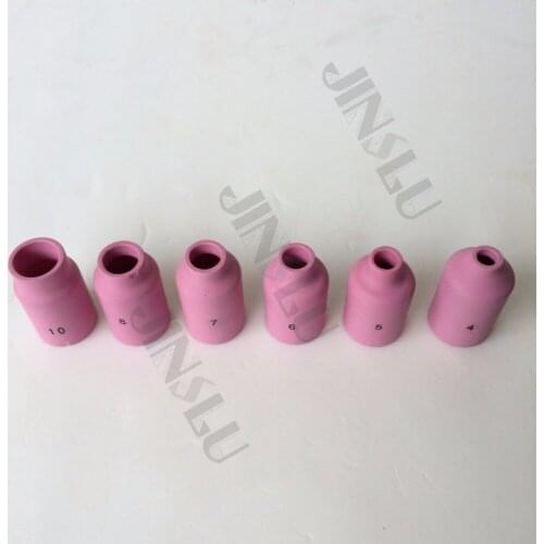 TIG Welding Torch WP17 18 26 Tig Collet Ceramics Nozzle 60PCS