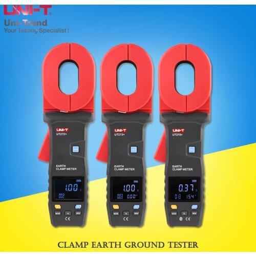 UNI-T UT272+/273+/275+ Clamp Earth Ground Tester/Loop Resistance Tester/Digital Display Resistance Tester