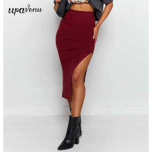 Женские юбки миди UpAvonu China At AliExpress