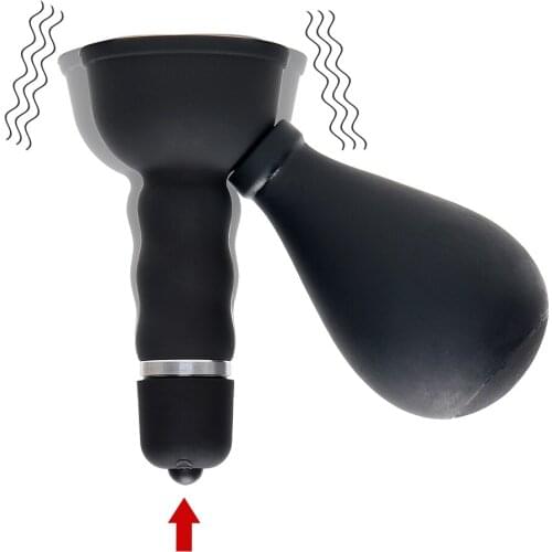 Vibrating Nipple Sucker Fetish Sex Toys for Women Nipple Pump Massager Breast Clitoris Stimulator Adult Games